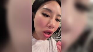 Littlebunszz Horny Asian Eating Tiktok Video