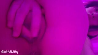 Aki Kitty Tiny Asian With A Very Big Pussy Video