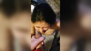 Pretty Asian GF Taking A White Load On Her Face Video