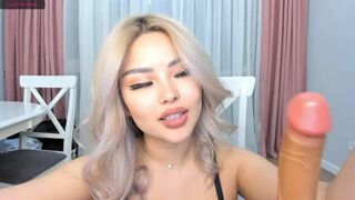 Gorgeous Big Titty Blonde Asian Teasing With Her Sex Toys Leaked Video
