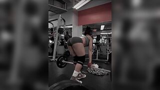 Big Booty Asian Fitness Slut Doing Her Daily Workout Video