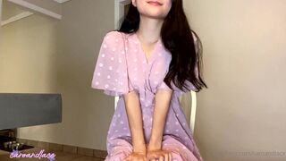 Caroandlace Vibrating Nude Pussy in Pearl Thong Onlyfans Leak