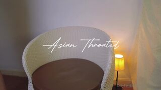 Asianthroated Puts Dildo in Oiled Pussy Till Orgasm Onlyfans Porn Video