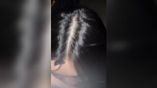 Allecakes Gives Head to Horny Dick Wearing Thong Video