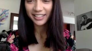 Delightfulhug Dildo Ride in Shaved Cunt Till Orgasm Video