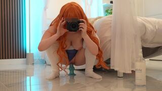 Hime_TSU Takes Dildo in Shaved Pussy Onlyfans Video