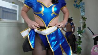 Lolly Love Cosplay Try On Nude Tease Porn Video Leak