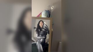 Jennyreyesxo Spider Girl Mirror Tease Onlyfans Video