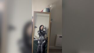 Jennyreyesxo Spider Girl Mirror Tease Onlyfans Video