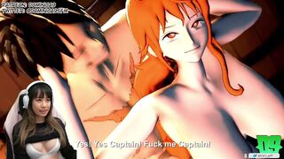 elixir_elf shows Luffy how to do it LOL - One Piece Hentai