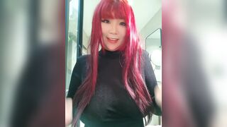 Quistreous Teasing Heavy Tits Without Bra Video