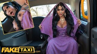 Yasmina Khan Fake Taxi Bengali nurse takes a big cock in her tight Asian pussy with her big tits out
