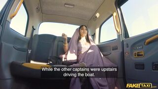 Yasmina Khan Fake Taxi Bengali nurse takes a big cock in her tight Asian pussy with her big tits out