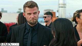 VIXEN Gorgeous model Emiri is insatiable for cock