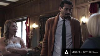 Nicole Doshi Lying Husband Caught Cheating By His Wife With ANAL Mistress