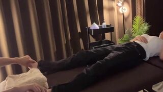 Emuyumi  Couple Horny Japanese Teen had Hot Real Oil Massage With Sex Surprise