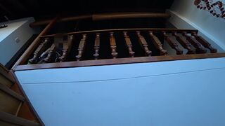 Public Crazy Place DICK FLASH: HOTEL MAID caught me jerking off and taught me a life lesson