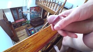 Public Crazy Place DICK FLASH: HOTEL MAID caught me jerking off and taught me a life lesson