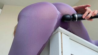 carolinajackson My pussy doesn't give the creaky table any rest and rubs against it for a year