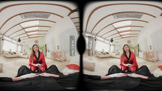 Miss May Star Hot Asian Mariko from Shogun Sucks your Dick and Fucks in a Cosplay Parody