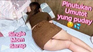 Pinay pink SINGLE MOM FARTS AFTER SHOT