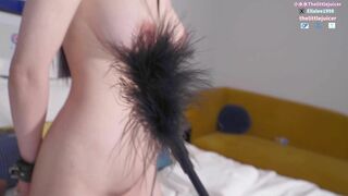 thelittlejuicer Playing SM with my big boots Asian girl friend