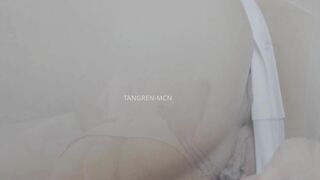 Coriander Caicai / A slutty nurse collects semen and fills her pussy