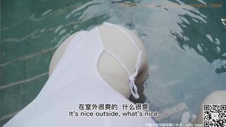 Nana_taipei The female boss seduced the male subordinate to teach her to swim, and went to the hotel to have sex