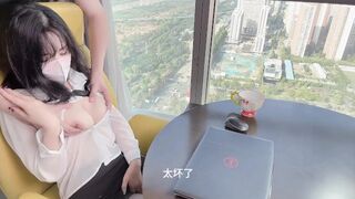 SakuraCandy The innocent secretary took the initiative to dedicate herself to her boss for a promotion and a raise