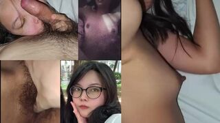 Cute Asian slut sucks cock and gets fucked 2