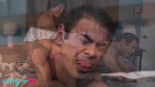 Wolf Hudson Ember Snow Suprises Her With Wolf Hudson Wrapped Up In A Bow