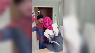 Waifumiia Spiderman & Gwen Hardcore Ripped Jeans Fucked Leak Onlyfans Video