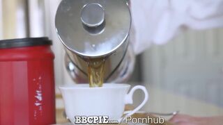 Asia Rivera BBC Blows Multiple Creampies Deep Inside White Pussy Before Breakfast
