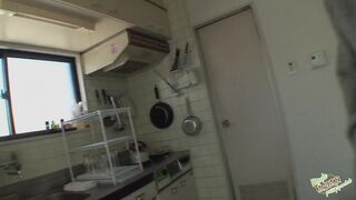 Makiko Nakane is a horny Asian milf who likes intense solo masturbation before oral sex