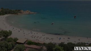 Gorgeous Duo Fibi Euro And Emiri Momota Share A Huge Cock In Steamy Threesome