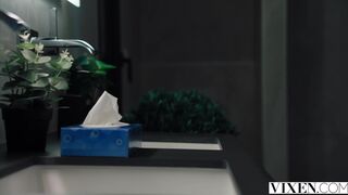 Gorgeous Duo Fibi Euro And Emiri Momota Share A Huge Cock In Steamy Threesome