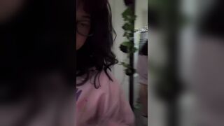 Blushymallow Nerdy Teen Pussy Flashing On Selfie Leaked Video