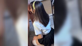 Pomi_pomi Sucking Her Bf Kneel Down Onlyfans