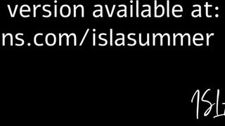 Islasummer Sweet Babe Quick Boob And Pussy Show Onlyfans Leaked Video