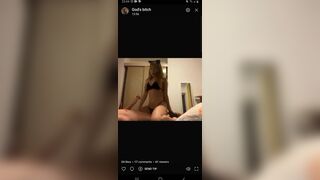 God's Bitch Asian Bitch Riding Like a Hoe Leaked Video
