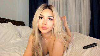 Sexy Big Titty Blonde Asian Shaking Her Ass And Teasing With Sex Toys Solo In Room Video