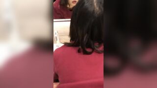 College Asian amateur Goes For a Quickie In The Toilet Leaked Video