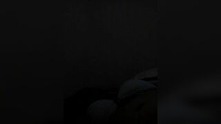 Horny Indonesian Slut Revealing Her Sexy Body With Wearing A Bra In A Dark Room