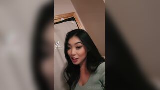 Lizzie.vx Shows her Amazing Booty While Doing Tiktok Onlyfans Video