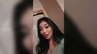 Lizzie.vx Shows her Amazing Booty While Doing Tiktok Onlyfans Video