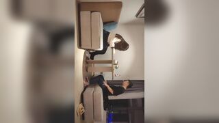 Busty Chinese GF Getting Hardcore Fuck By Her BF On Couch Leaked Video