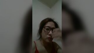 Horny Indonesian Milf Teasing With Her Tits On The Bed Leaked Video