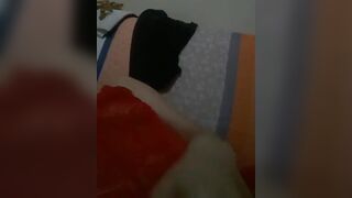 Horny Indonesian Milf Teasing With Her Tits On The Bed Leaked Video