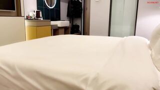 Cute Chinese GF Getting Pounded By Her Slim BF In A Hotel Room Video