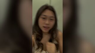 Sexy Asian Teen Hot Selfie Video